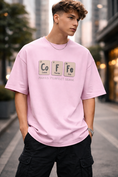 Oversized Streetwear Unisex Graphic T-Shirt – Chillin Coffee | Heavens Harbour